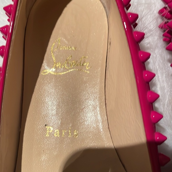 Christian Louboutin Spiked Flats (Pink) - Picture 12 of 14